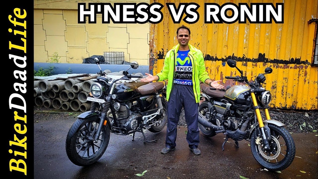 TVS Ronin 225 против Honda Highness 350 | Самое подробное сравнение | BikerDaadLife