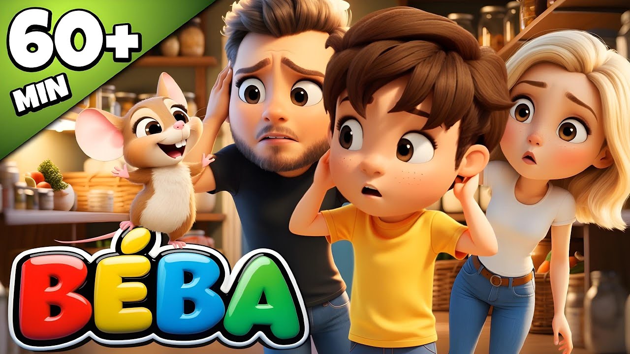 TÁTO MÁMO V KOMOŘE JE MYŠ | Dětské písničky | České písničky pro děti | BÉBA