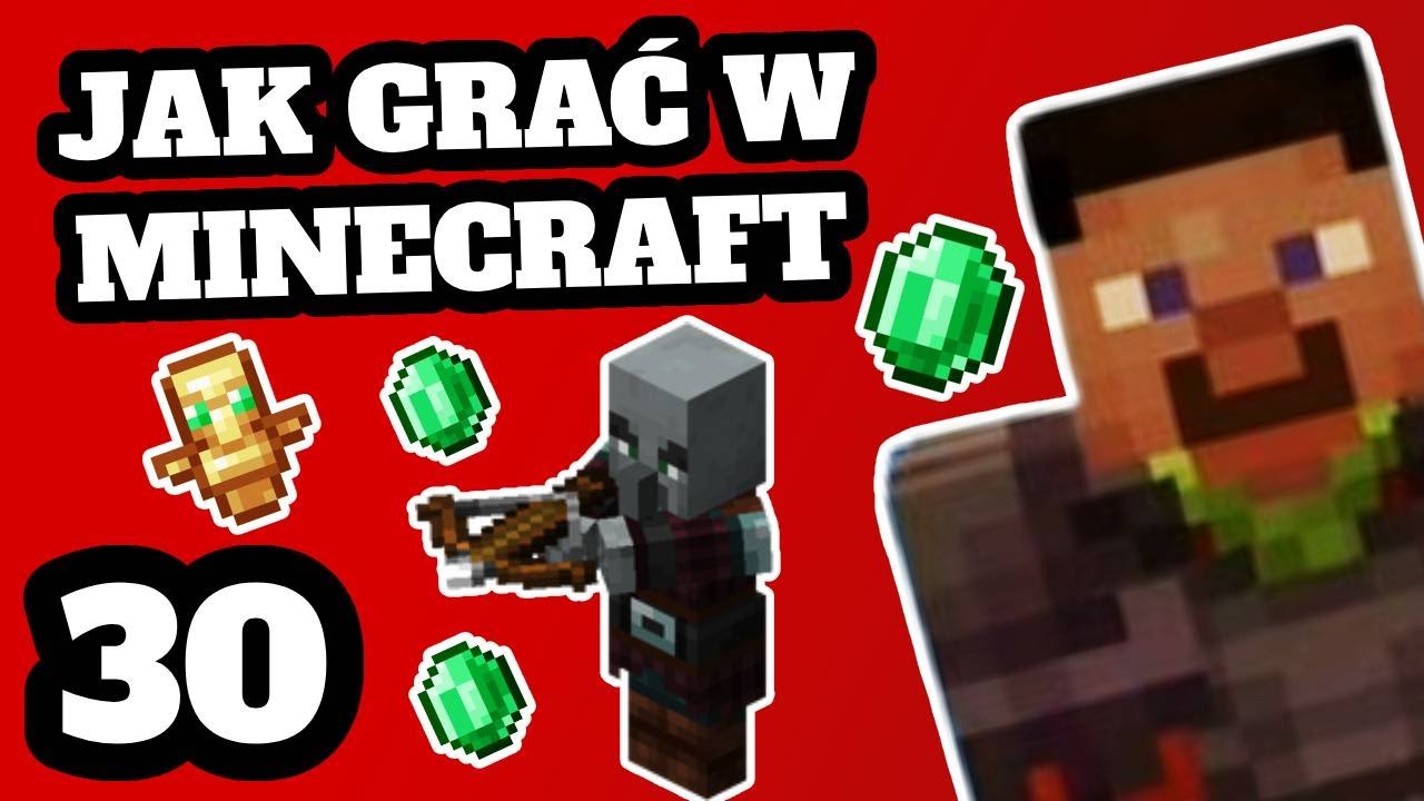 Rajd/ Najazd na wioske oraz wieża złosadnik&oacute;w/pillager&oacute;w Minecraft Bedrock 30# Jak grac w minecraft?