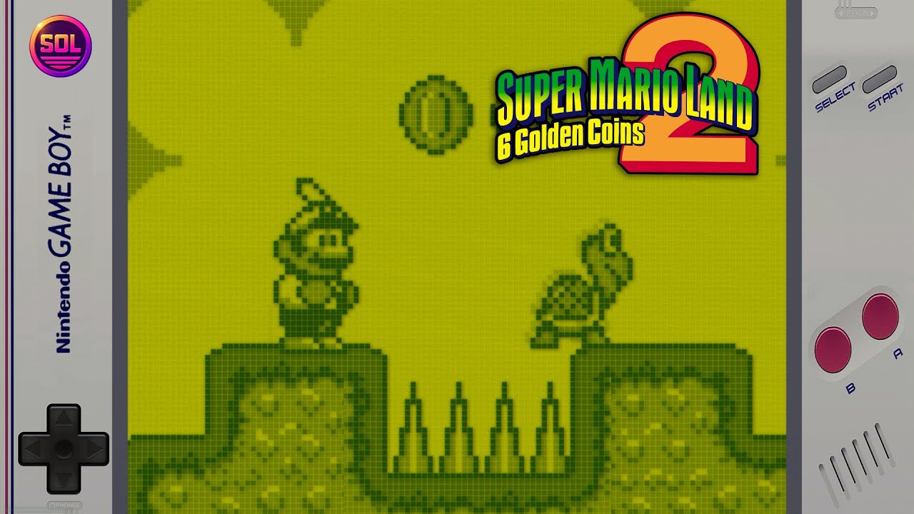 Super Mario Land 2 - Welcome Meadow (Nintendo Game Boy)