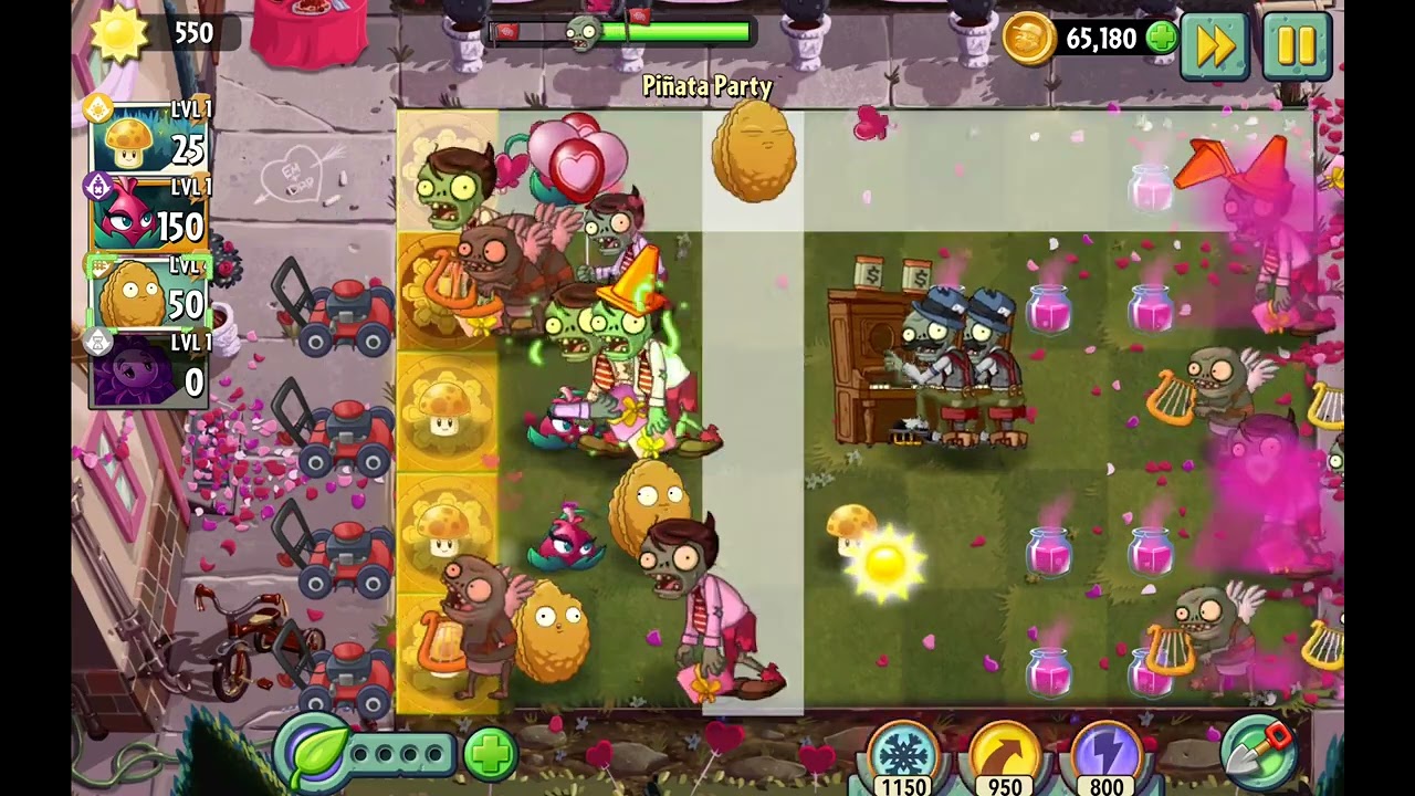 plant's vs zombies to hard