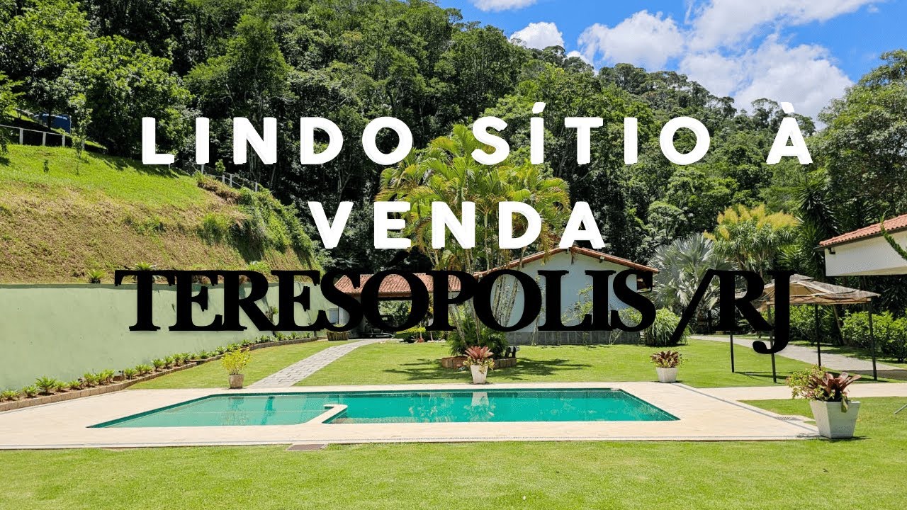 MARAVILHOSO SÍTIO EM CONDOMÍNIO CERCADO PELA NATUREZA EM TERESÓPOLIS-RJ