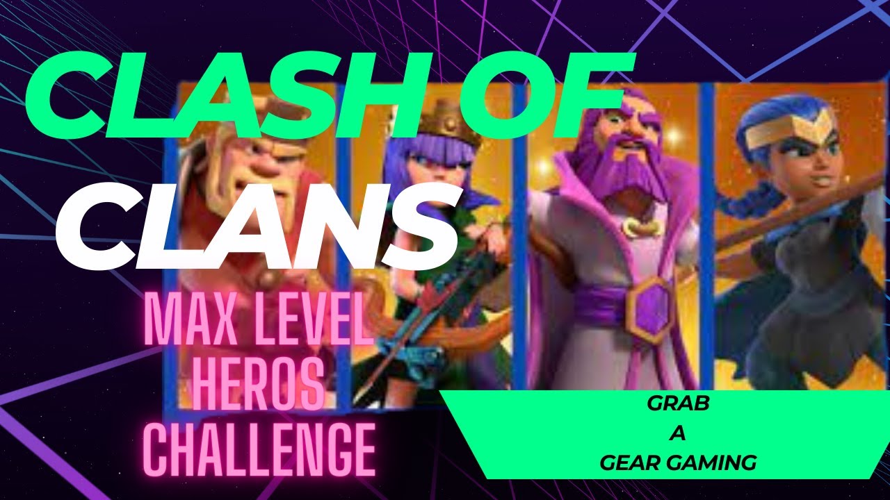 Clash of Clans (COC) hero attacks. Which hero can defeat defensive heroes? Max Level Heros. Clash ON
