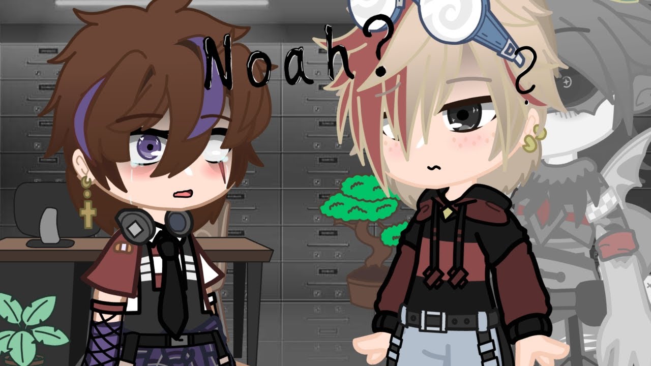 Ennard with an illusion disc?!? Michael x Ennard/Noah  //The reunion// (FNaF+Gacha club)