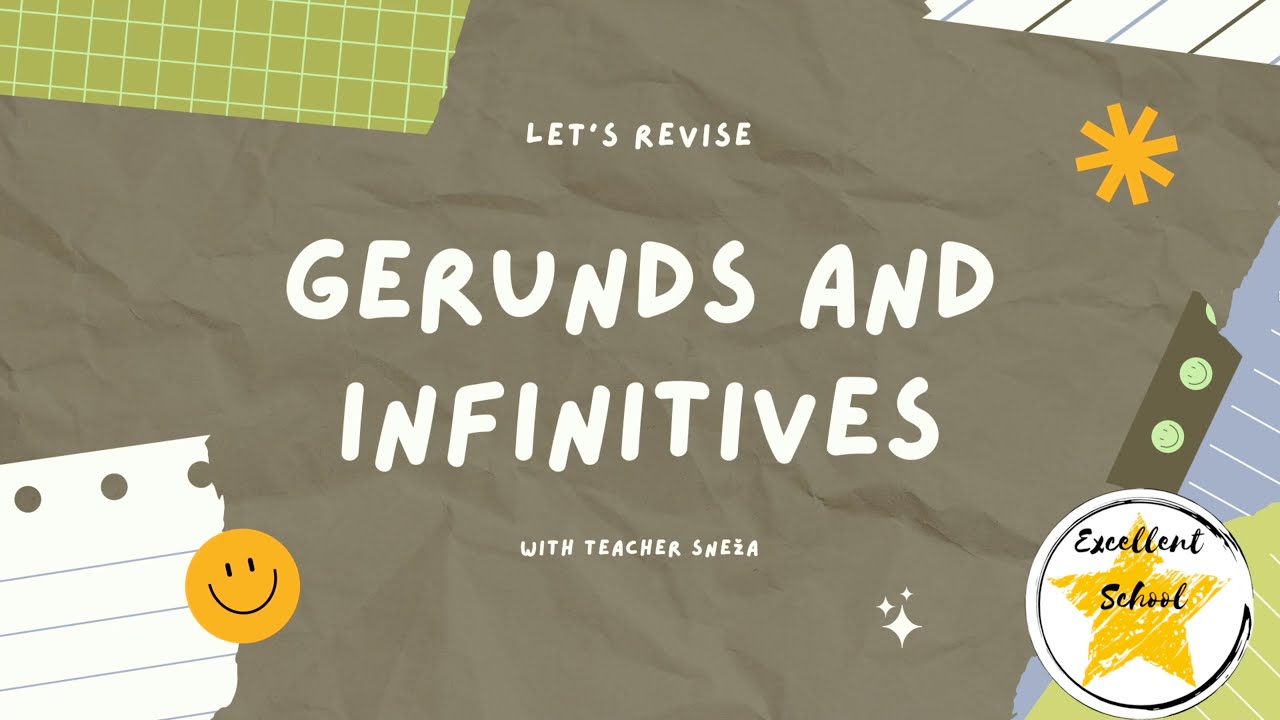 Hajde da ponovimo (Oblici – gerund and infinitiv) | Let's revise (Gerunds and Infinitives)