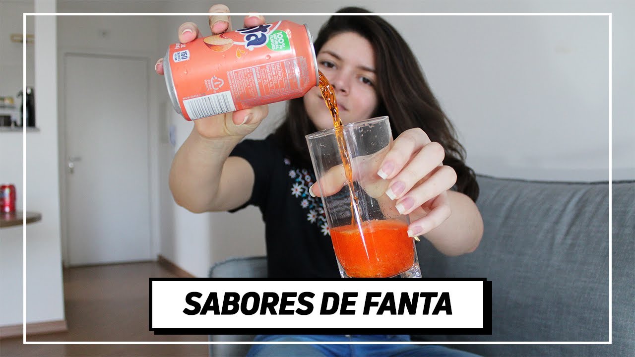 EXPERIMENTANDO SABORES DIFERENTES DE FANTA + NOVA FANTA GUARANÁ | Testa pra Mim