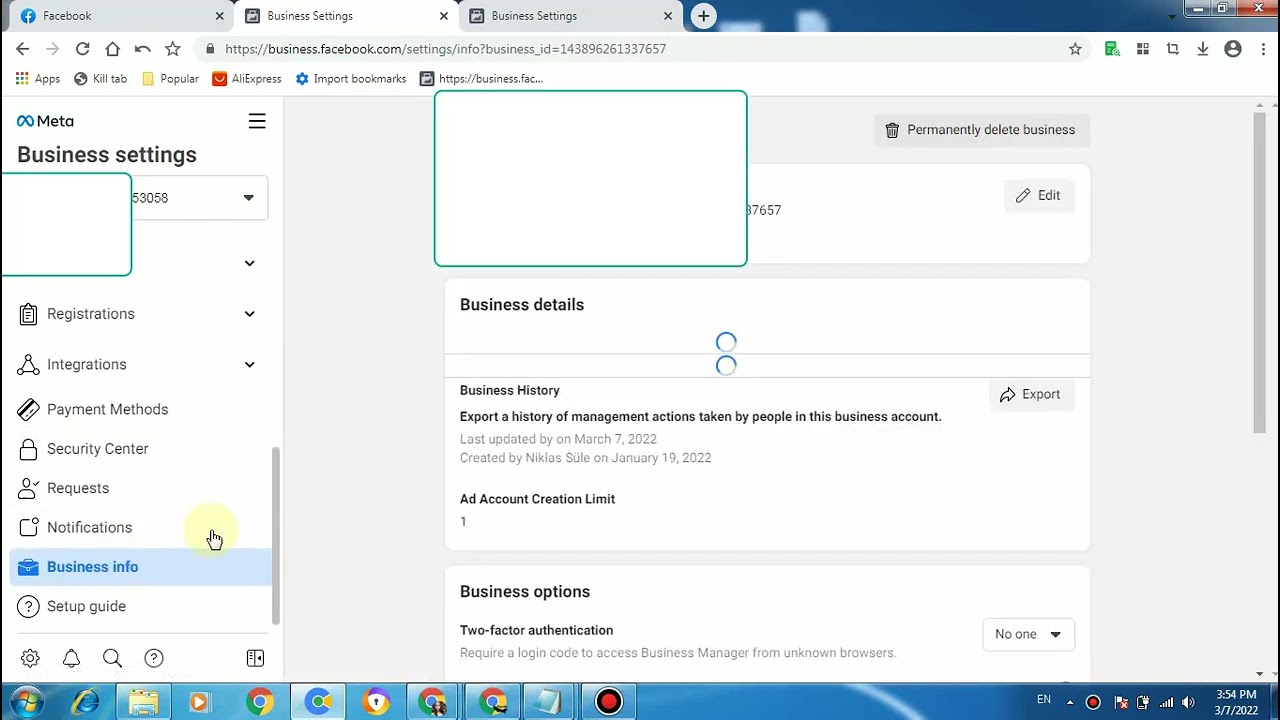 Verified Business manager facebook|How to verification BM 2022 in 2s, cheap price-update-08 Mar