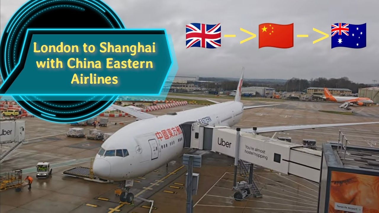 London Gatwick to Shanghai Pudong with China Eastern #flight #china #trip #travel #aviation 
