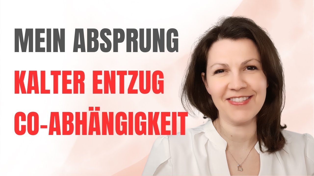 Wie ich den endgültigen Absprung und die Zeit nach dem kalten Entzug geschafft habe - 5 Stufen