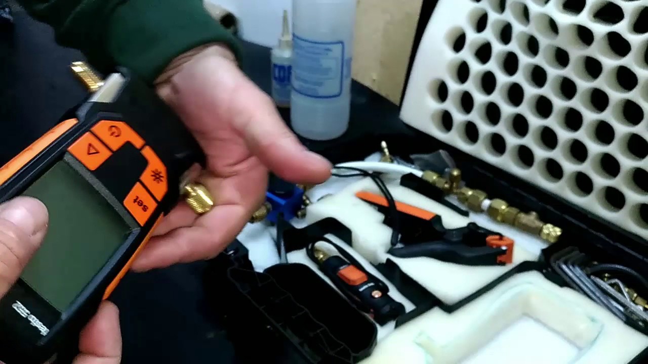 Como efetuar a limpeza da sonda do Testo552 e outros