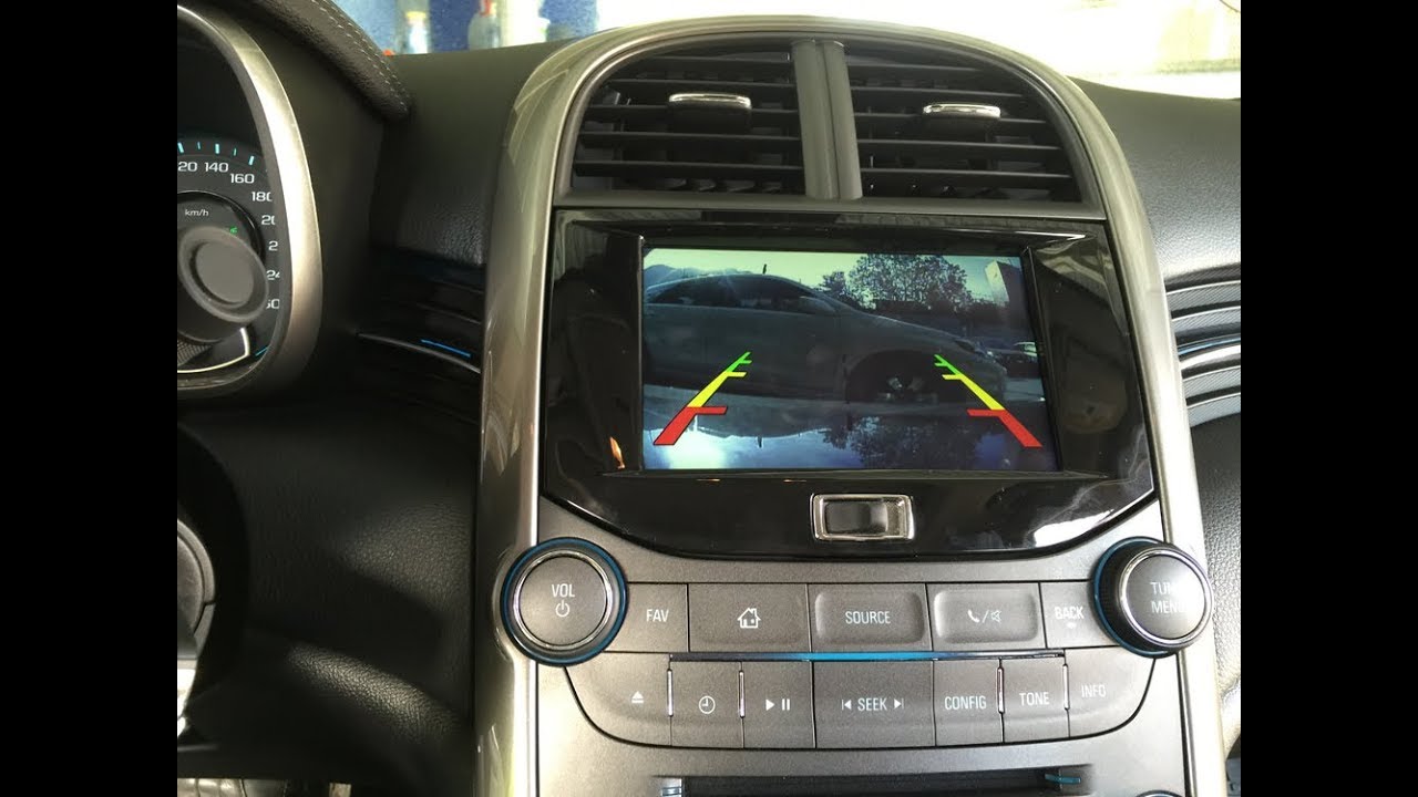 instalación de Cámara de Reversa Para Chevrolet Malibu Años 2013 2016