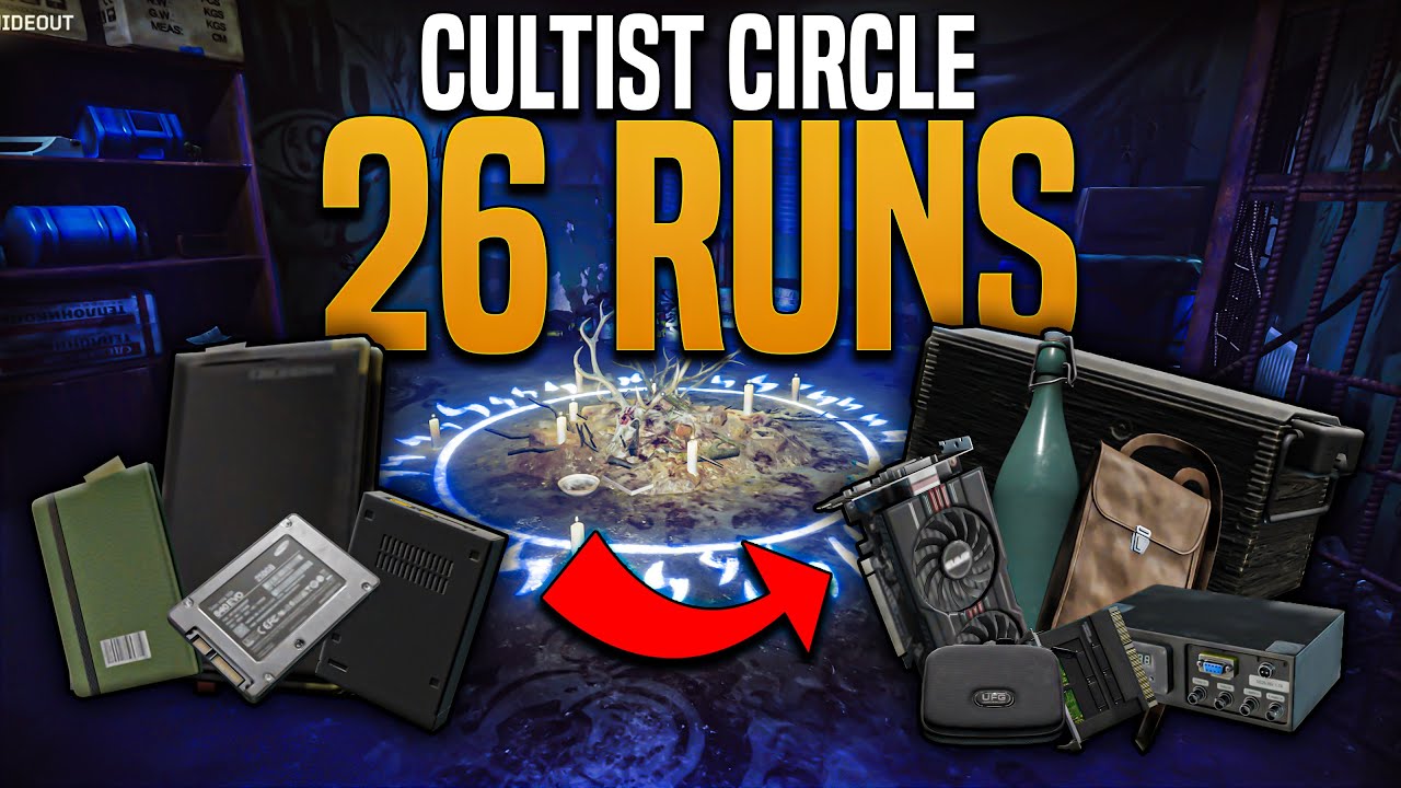 I ran the Cultist Circle 26 times so YOU DON'T HAVE TO // Escape from Tarkov