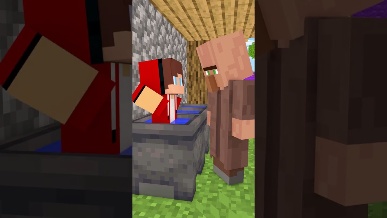 Maizen: JJ and Mikey are pranking the Мillagers 