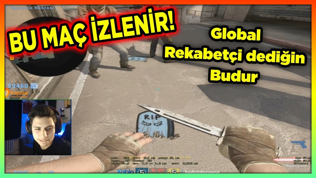 BERK RIP TEPE UNLOST İLE AŞIRI ÇEKİŞMELİ CSGO REKABETÇİ!