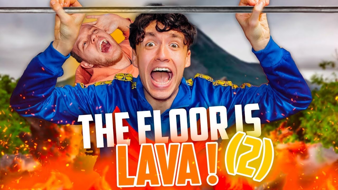 THE FLOOR IS LAVA ! NE PAS TOUCHER LE SOL SUR ROBLOX ! - ESTEBAN GAMING
