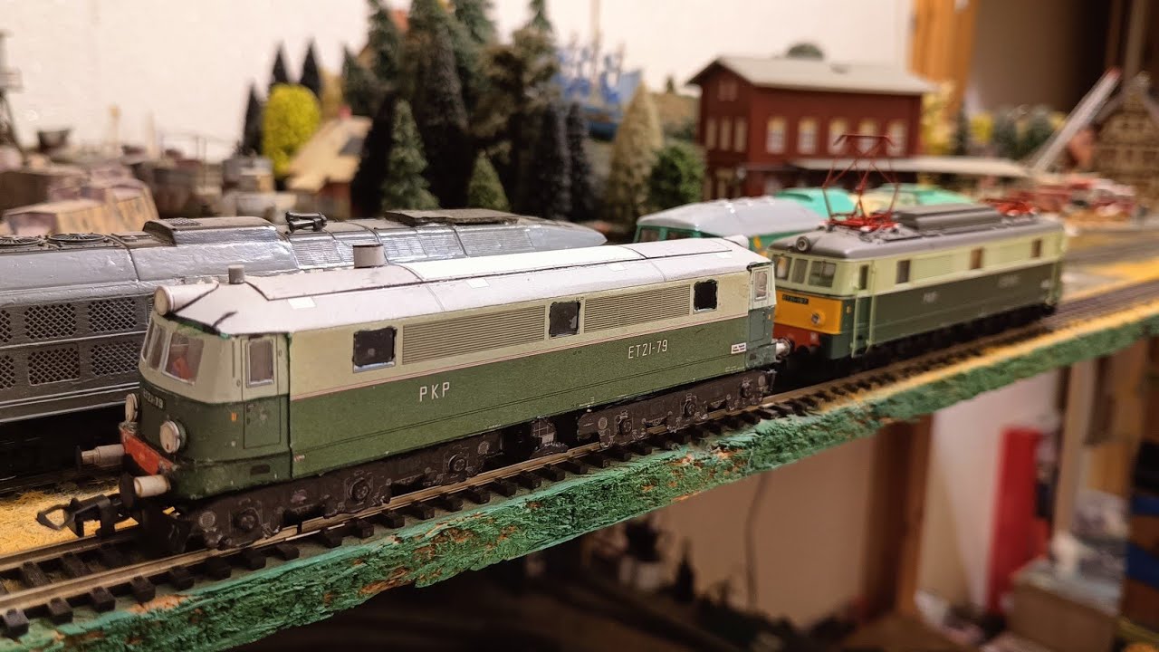 Model lokomotywy ET21-79 cz2 podwozie 🚆 model kartonowy wydawnictwa ZETKA 1:87 nazywana Sputnik Kant