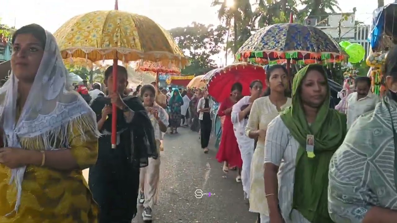 ഭക്തിപരമായ റാസ മരത്തംകോട് പള്ളി 6 November 2025