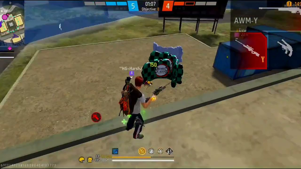 Cs paid highlight ft.HG~Harsh✓ #tournamenthighlights #highlights #freefireindiatournament #esports