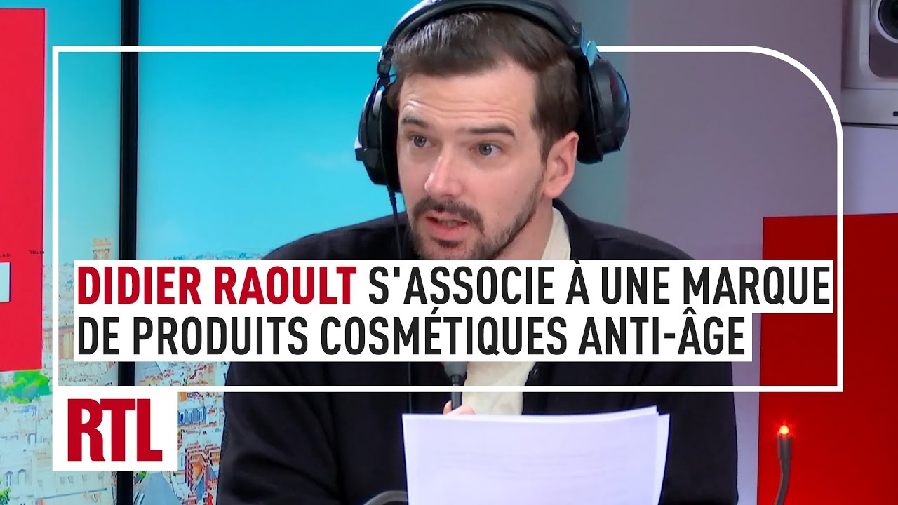 Didier Raoult s'associe à une marque de produits cosmétiques anti-âge