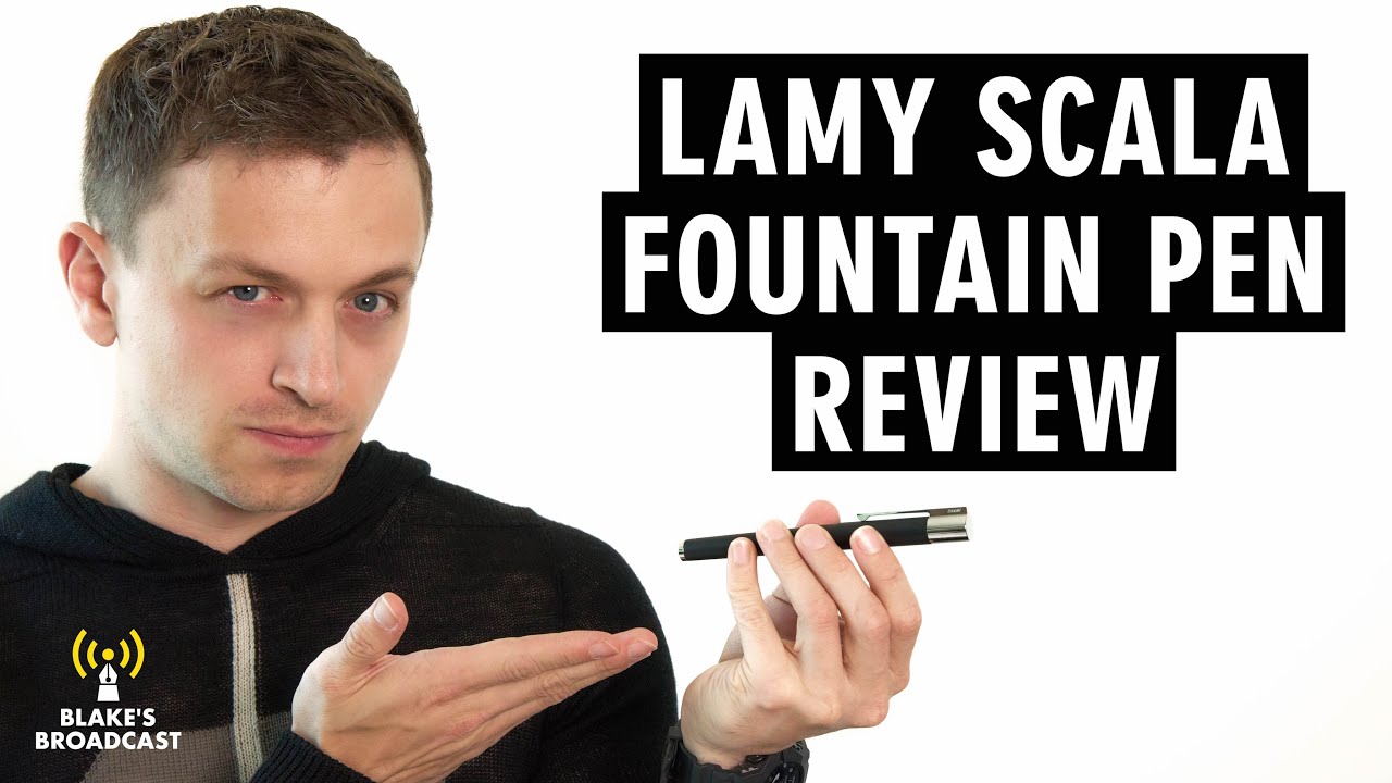 Lamy Scala Fountain Pen Review 4K