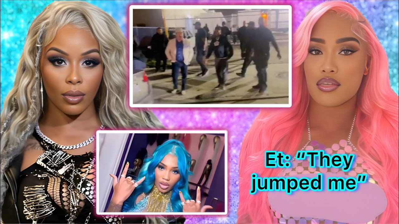 Et Friends Pull Up to the Reunion Ready to B🅾️X‼️Et is M🅰️d & says She got Jumped‼️& More…‼️