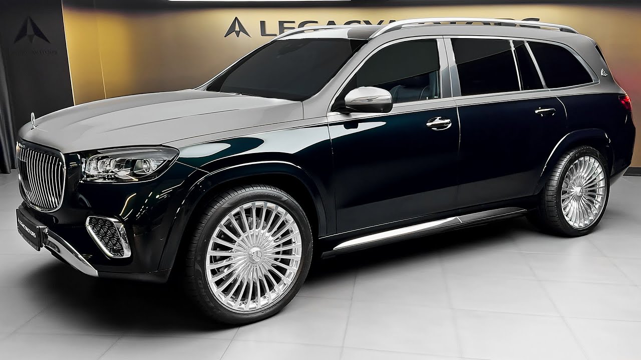 Футуристический Mercedes-Maybach GLS 600 (2025) — большой роскошный внедорожник мечты