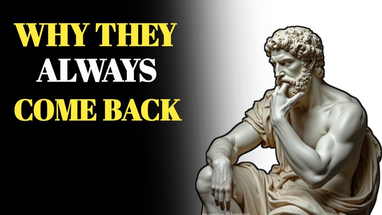 Why They Always Come Back: 7 Stoic Lessons on Giving Space | STOICISM