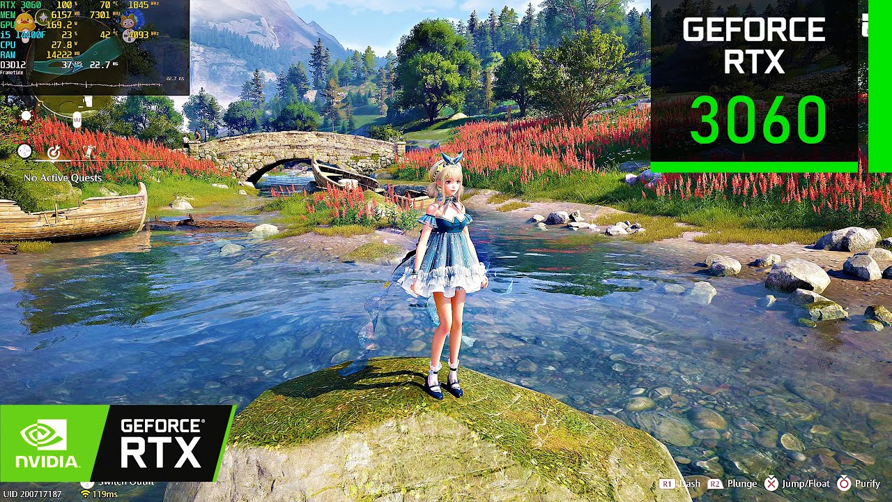 Infinity Nikki | RTX 3060 12GB ( 1080p 1440p 4K Maximum Settings | RTX ON )