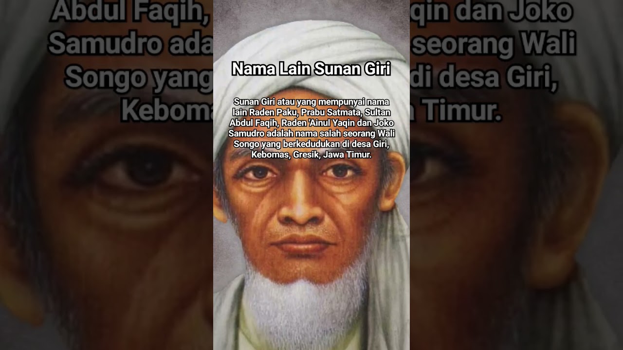 Nama lain Sunan Giri #quotes