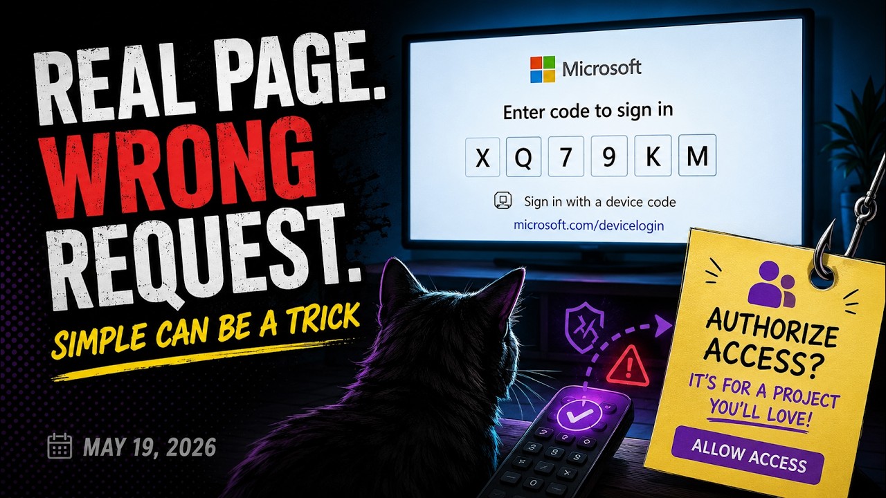 OAuth Phishing &mdash; Why Real Login Pages Still Trick Us