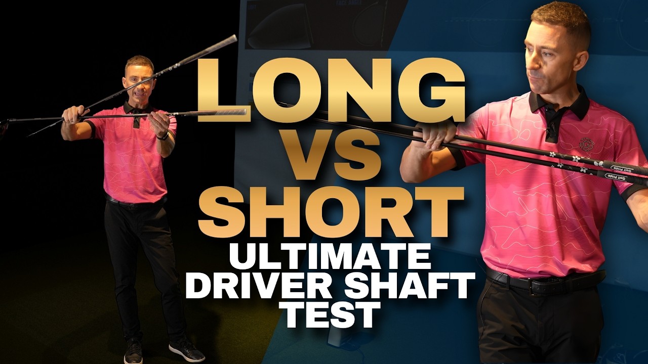 Is a Shorter Driver REALLY Straighter? | 44” vs 46” Test