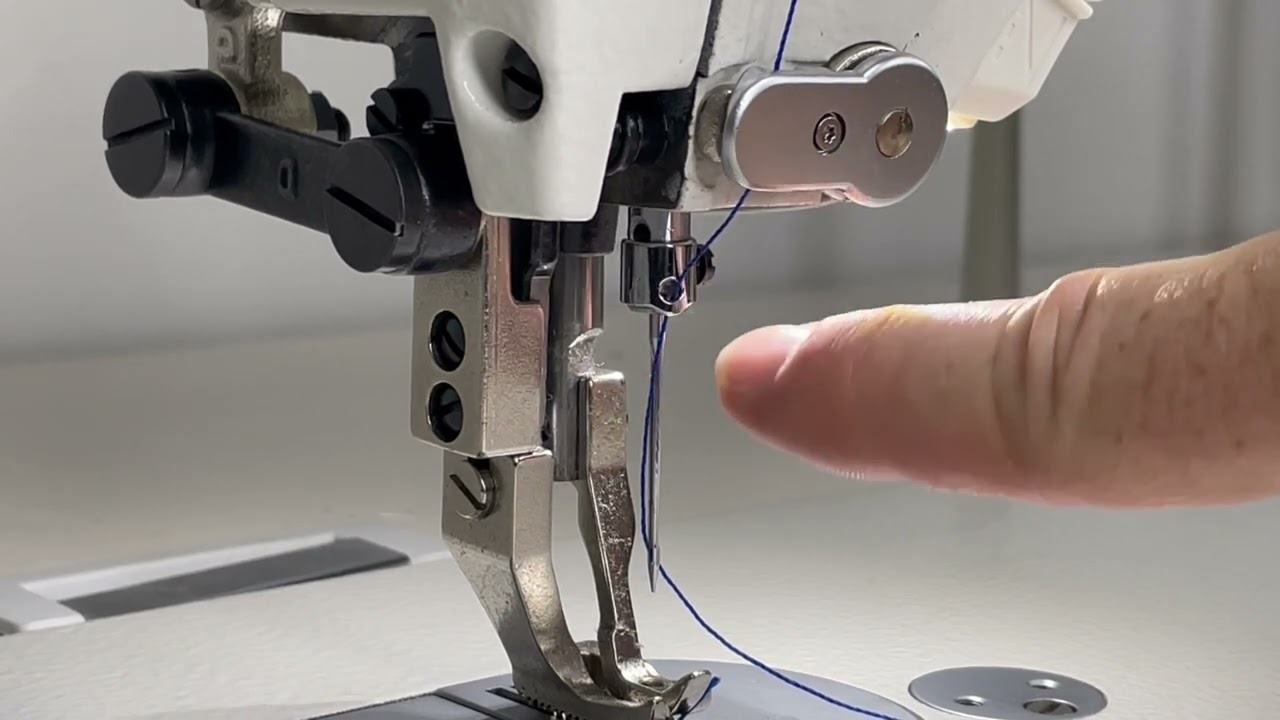 How To Thread The Prosew PS-1903SX and PS-1903SX-B Industrial Walking Foot Sewing Machine