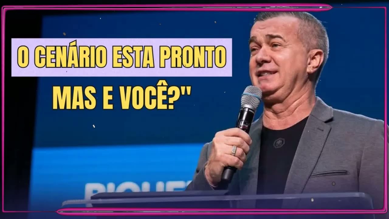 O CENÁRIO ESTA PRONTO, PREGUE!