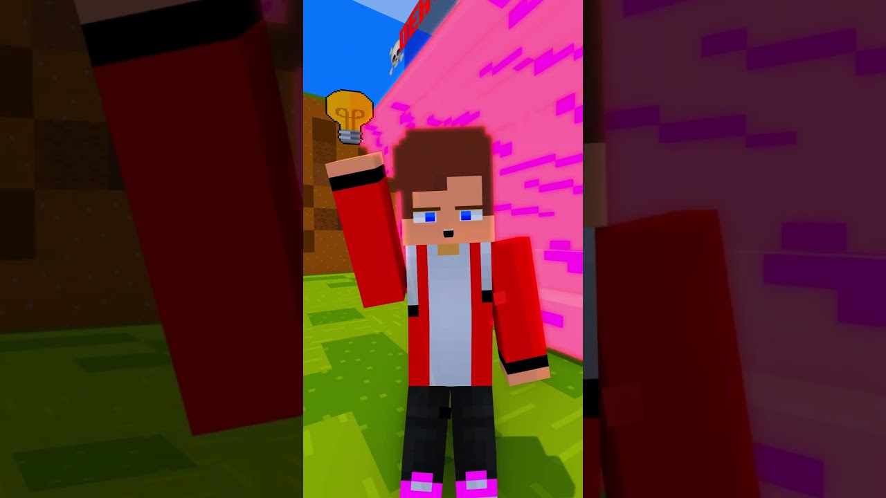 Minecraft Escape Tsunami for Brainrots JJ Helped Tralalero 😭😢 - MAIZEN Minecraft Animation #shorts