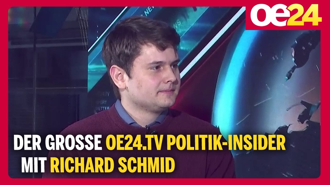 Der gro&szlig;e oe24.TV Politik-Insider mit Richard Schmid