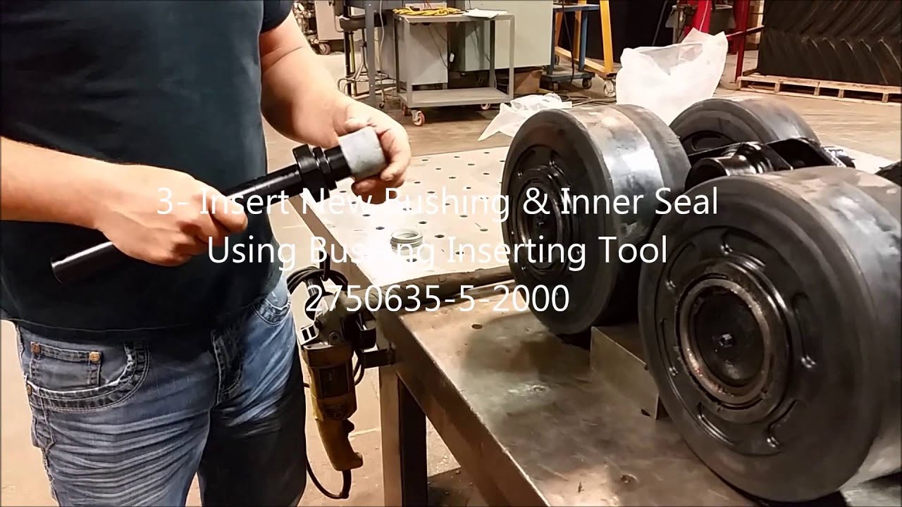 Soucy Track ST-1000 Tandem bushing replacement