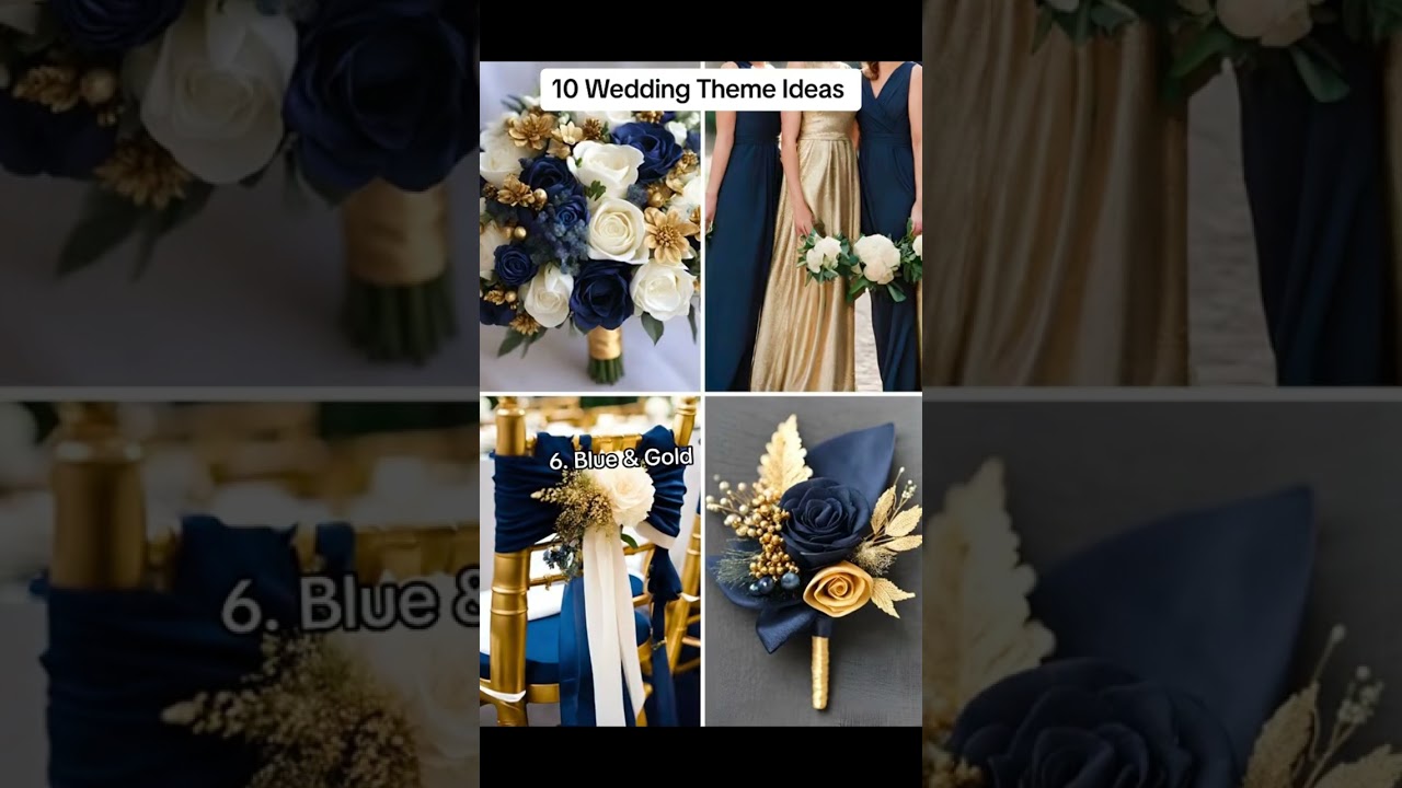 10 wedding theme ideas💕