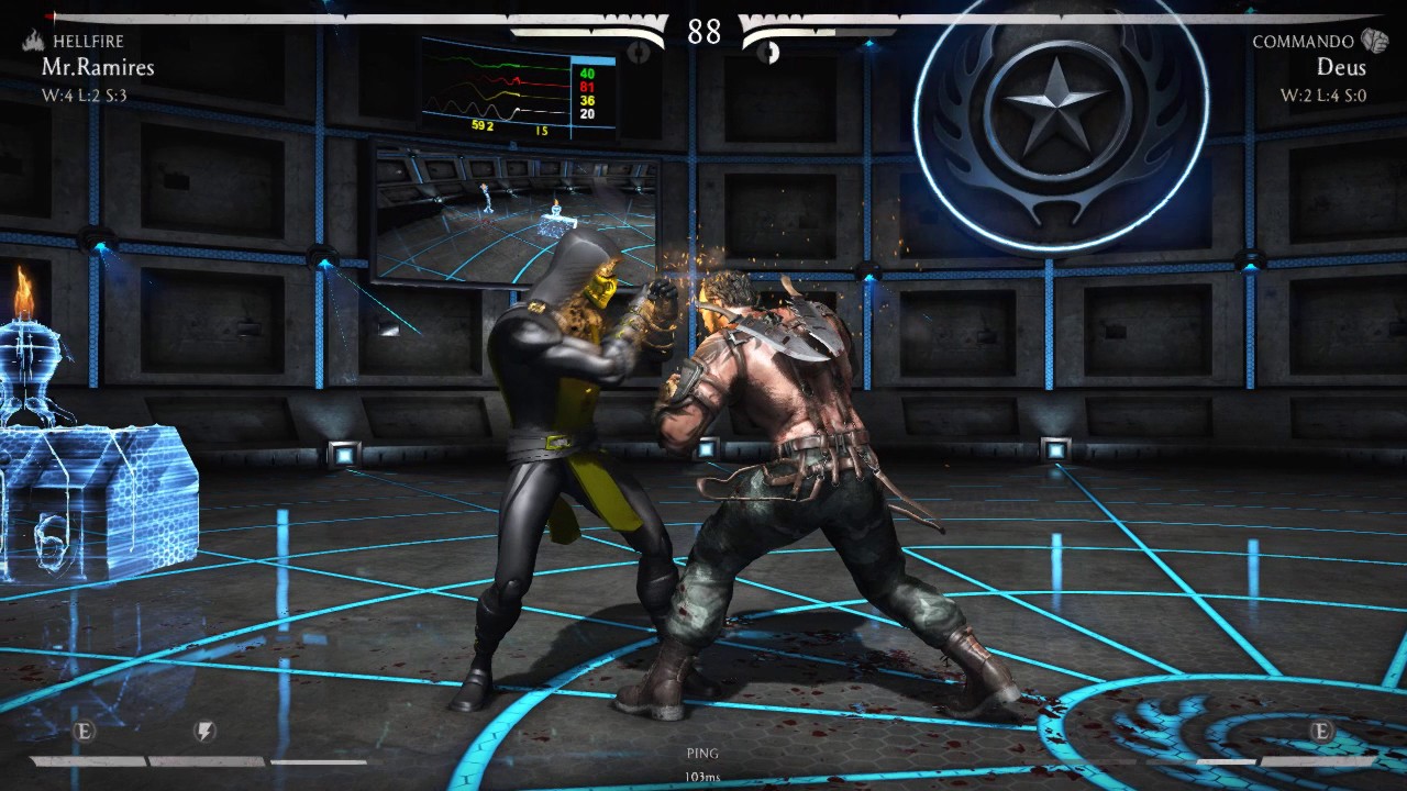 Online' Deus (Kano/Commando) vs Mr.Ramires (Scorpion/Hellfire)