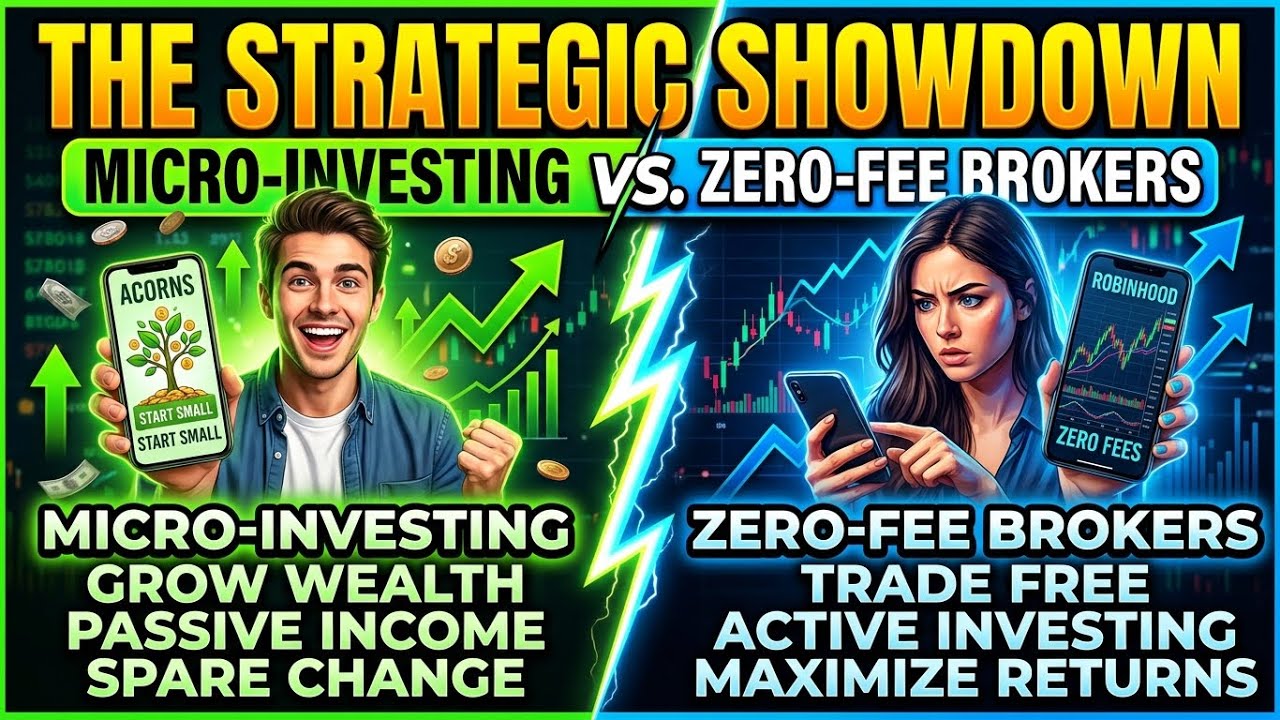 Micro-Investing vs Zero-Fee Brokers: Which Strategy Wins? #2026