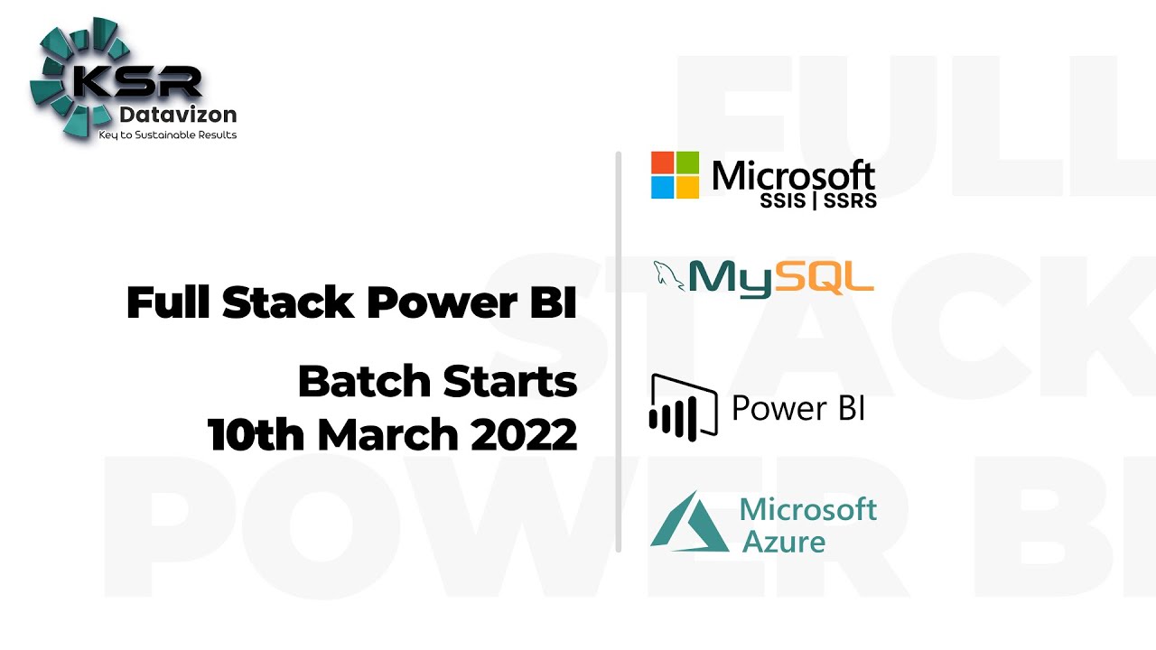 Batch Starting 10th March 2022
