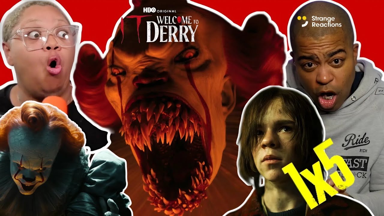 WELCOME TO DERRY 1X5 FAN REACTION MASHUP COMPILATION | '29 NIEBOT STREET' | PENNYWISE