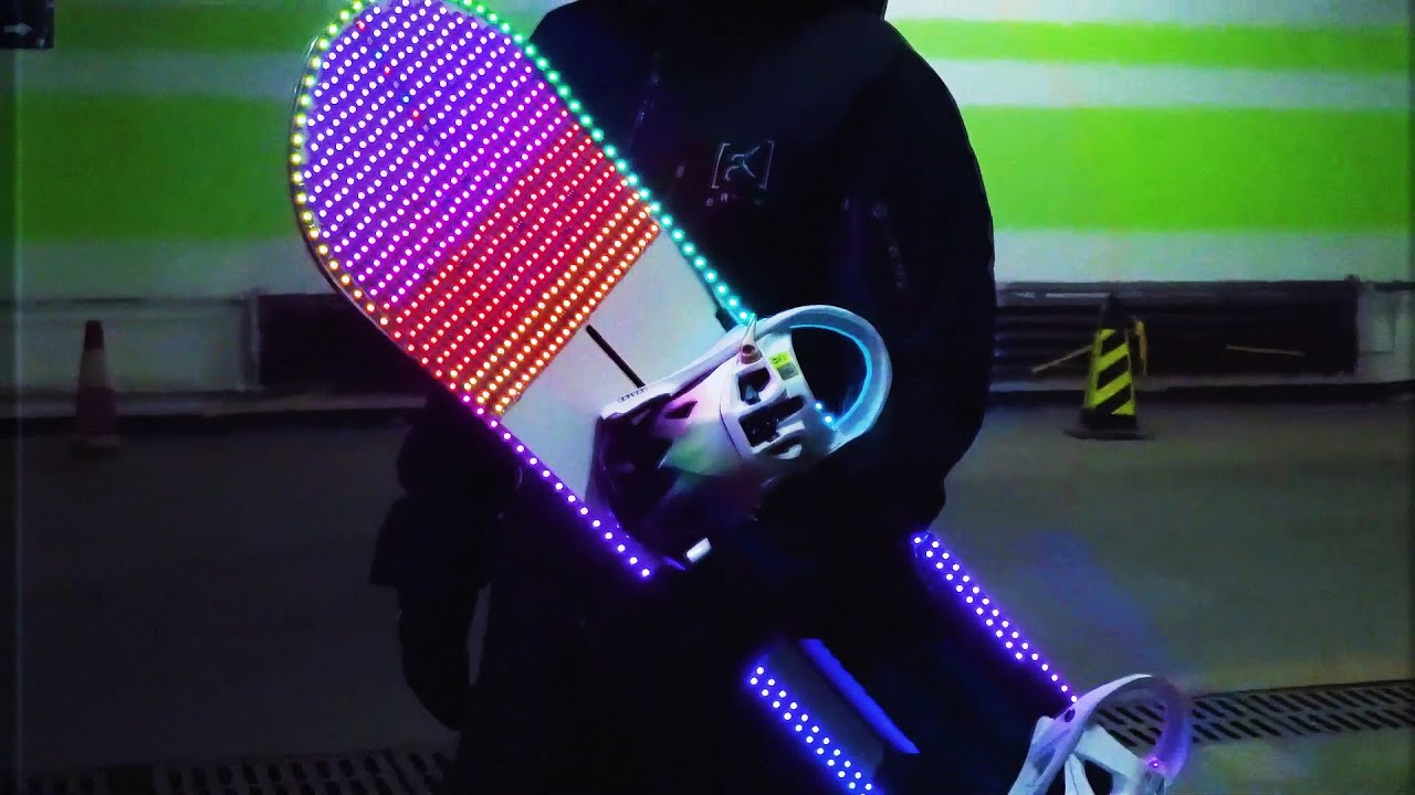 Razer RGB Snowboard?! | Razer x Burton China