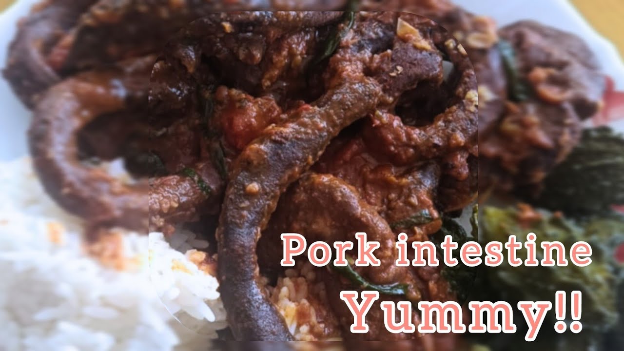Homemade Spicy Pork Intestines 🤤🔥 | Full Eating Video