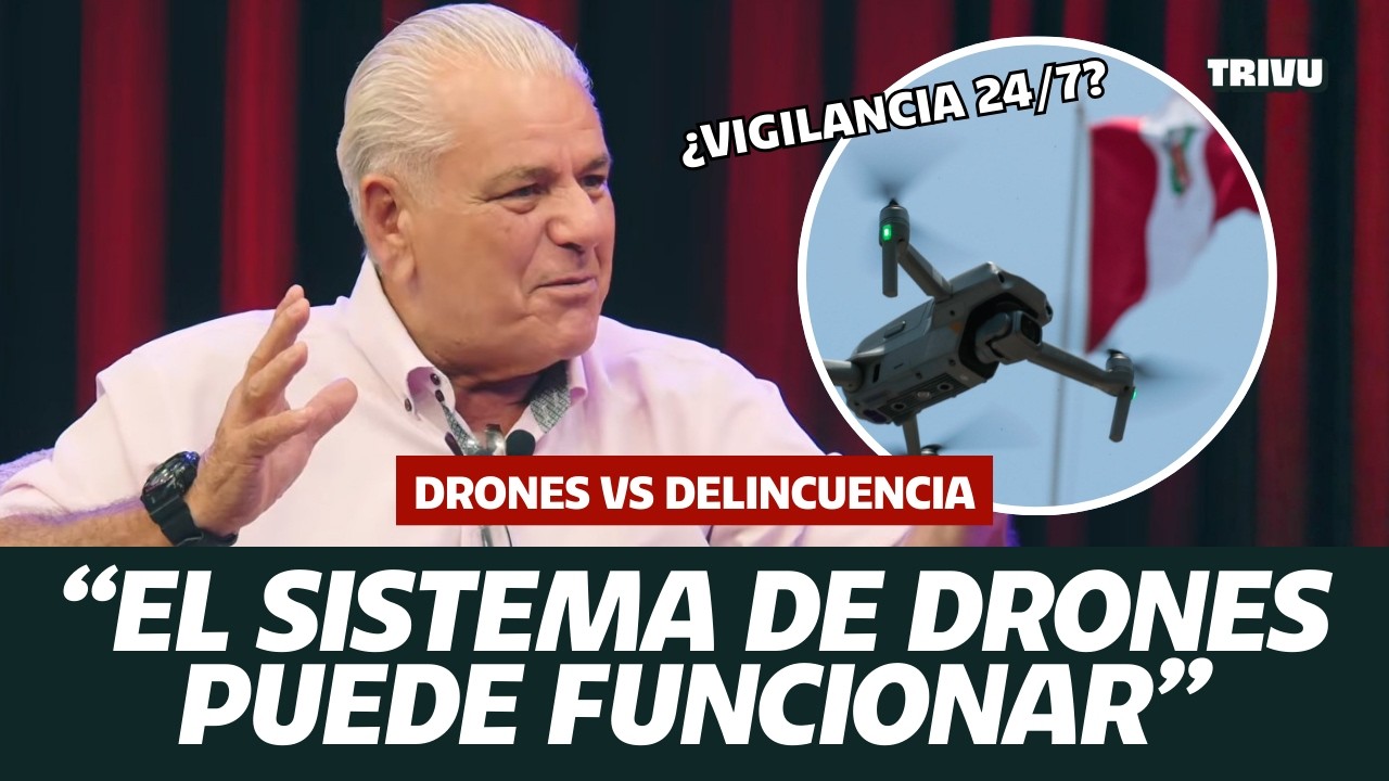 ¿ADIÓS DELINCUENCIA? ¿Lima se podría vigilar con DRONES?