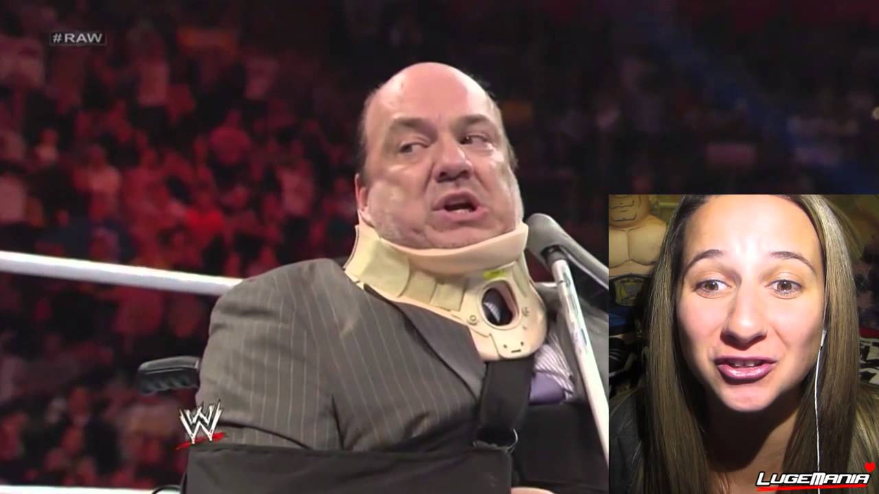 WWE Raw 11/11/13 Paul Heymans Revenge CM Punk BEAT DOWN Live Commentary