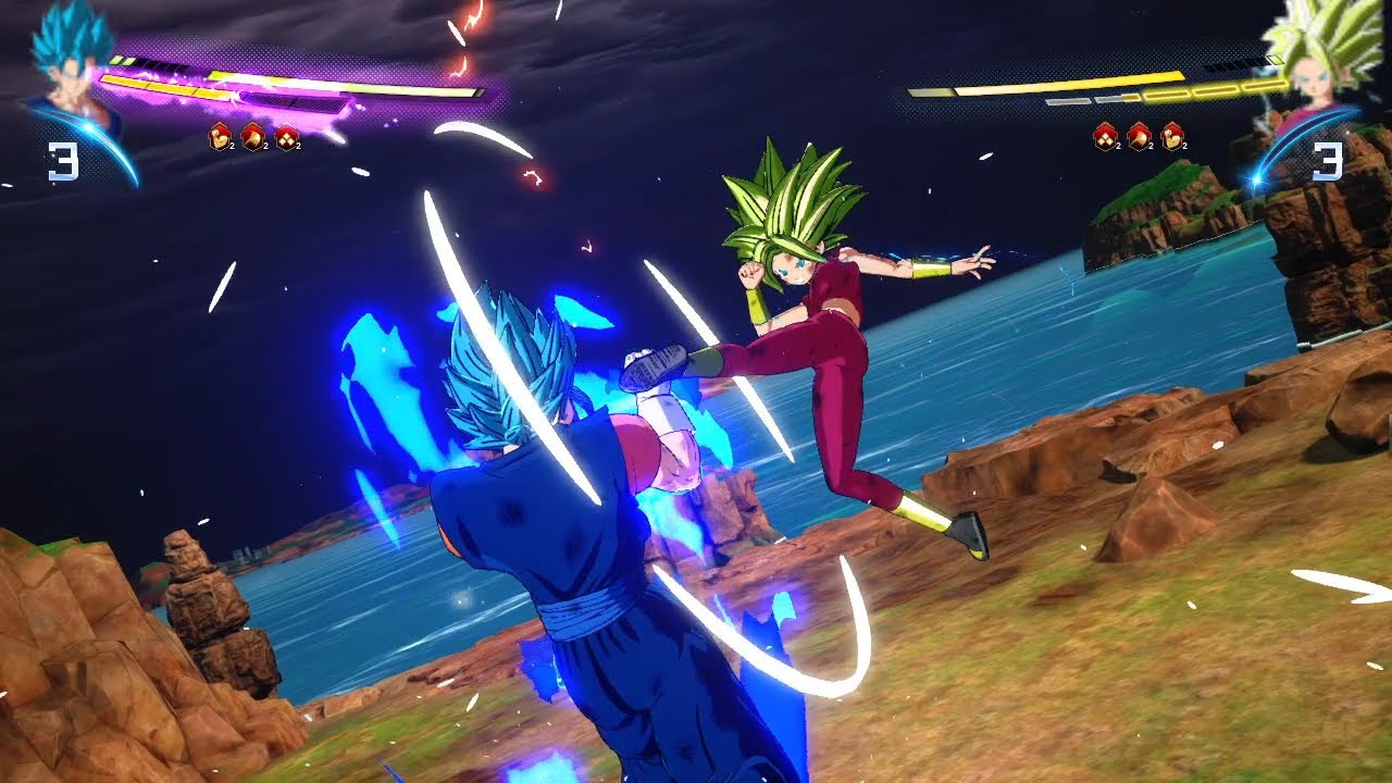 Vegetto vs Kefla Interactions and Combat - Dragon Ball Sparking Zero