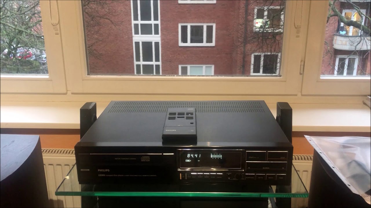 Philips CD304 Vintage CD Player (1984) Serviced: NOS + Audiophile Mod