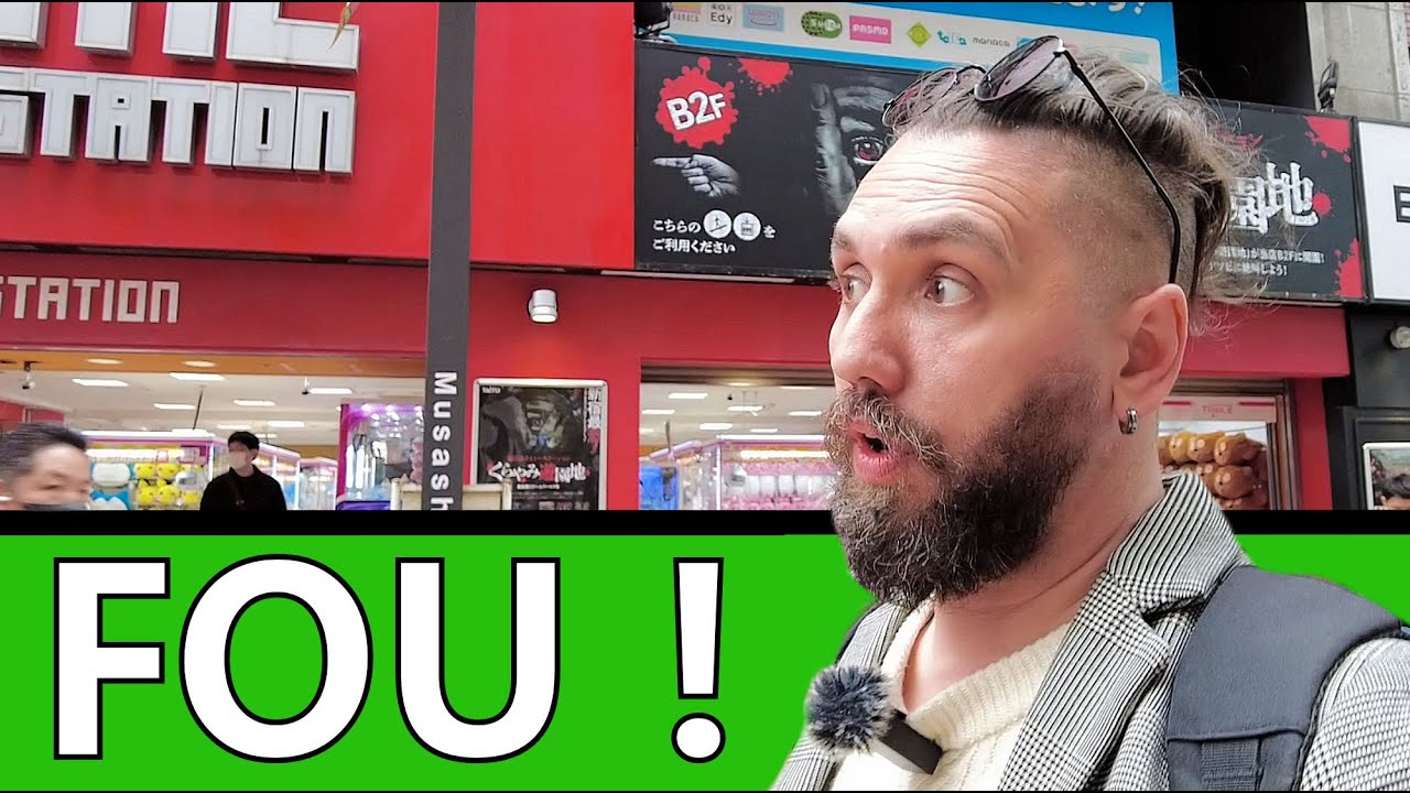 Les JAP se DECHAINENT ! - Vlog Game Center Tokyo Japon