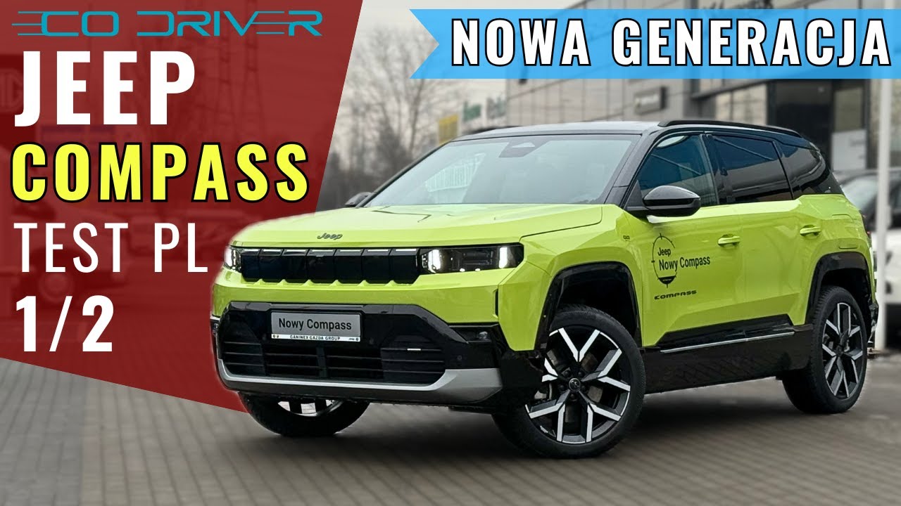 Jeep Compass 2026 - TEST PL [1/2] - e-HYBRID 145 KM FWD | FIRST EDITION | Volkswagen Tiguan killer?