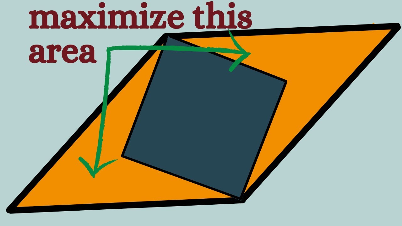 Challenge: Solve this without Calculus!